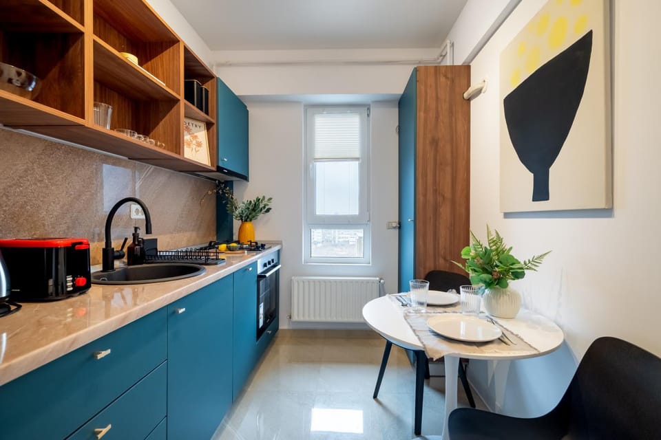 Dining area, oven, stove, kitchen