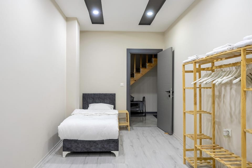 Bed, Photo of the whole room, Bedroom, wardrobe