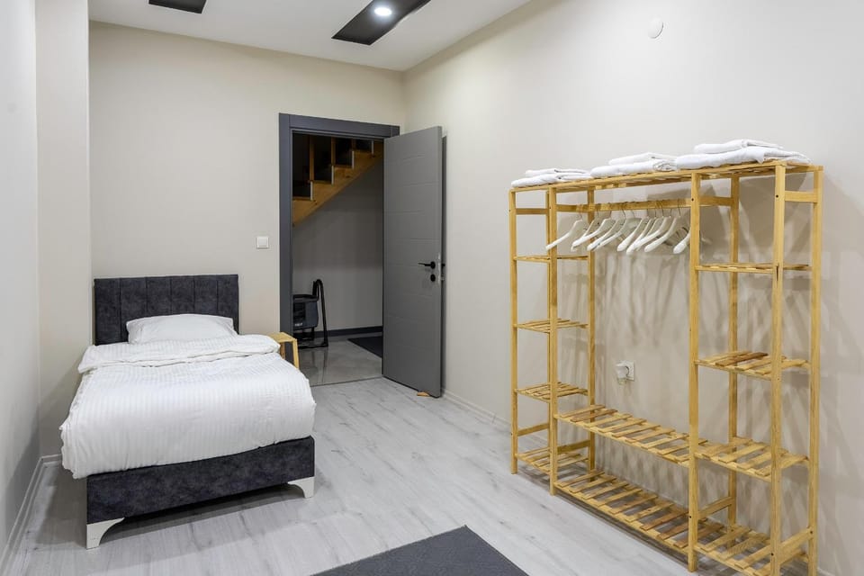 Bed, Photo of the whole room, Bedroom, wardrobe