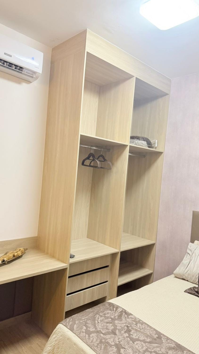 wardrobe, air conditioner