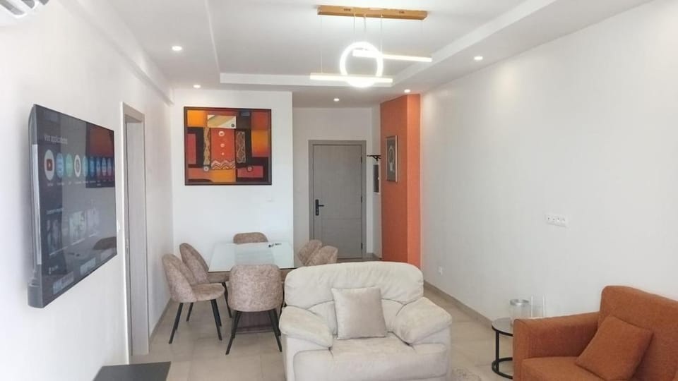 Modern and equipped 3-room apartment with swimming pool, gym Apartment in Dakar