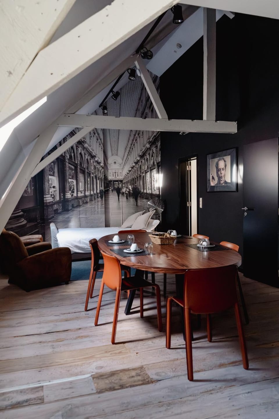 Les Chambres du Vaudeville Hotel in Brussels