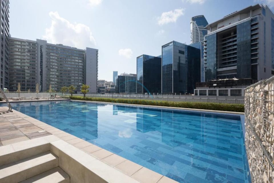 Property building, Pool view, Swimming pool