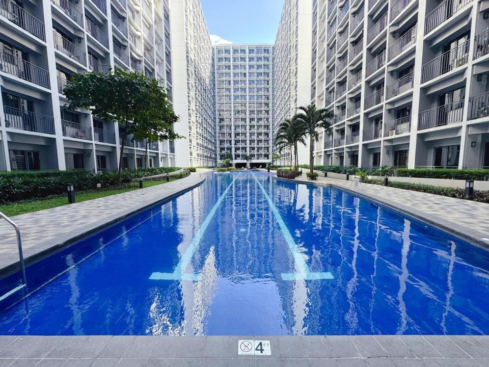 Property building, Pool view, Swimming pool