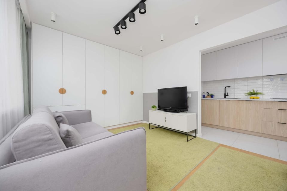 TV and multimedia, Kitchen or kitchenette, Living room, Seating area