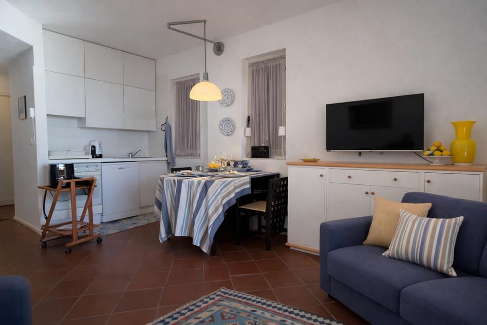 TV and multimedia, Kitchen or kitchenette, Living room, Seating area, Dining area, minibar