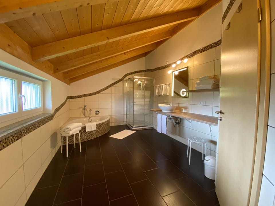 Bathroom, Living room