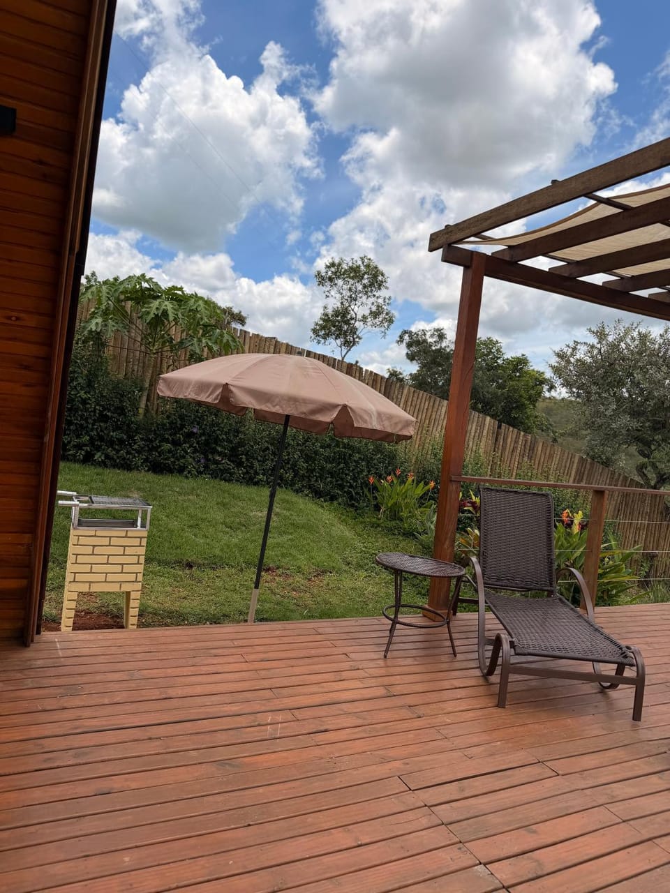 BBQ facilities, sunbed