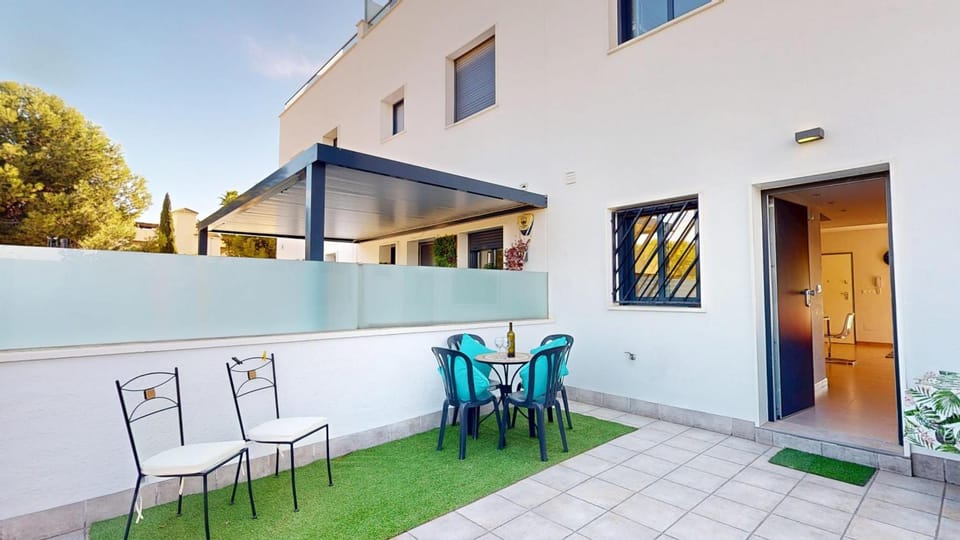 Patio, Garden, Garden view
