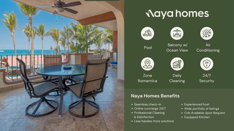 Plaza Mar 204 | Ocean View | Beachfront Zona Romántica Apartment in Puerto Vallarta