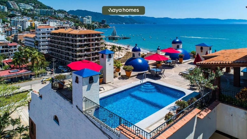 502 Plaza Mar | 1BR Ocean View w/ Pool & Beach Apartment in Puerto Vallarta