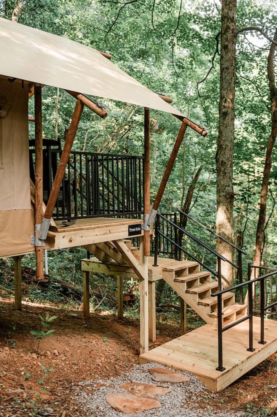 GlampKnox Canvas Campground - Tree Solo Campground/ 
RV Resort in Knoxville