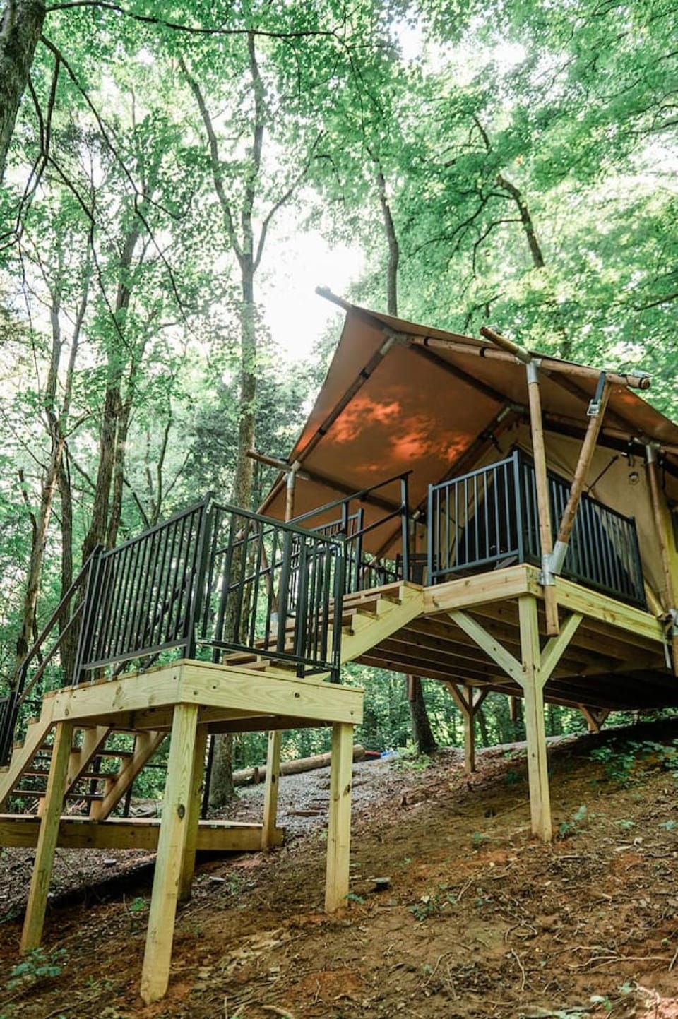 GlampKnox Canvas Campground - Tree Solo Campground/ 
RV Resort in Knoxville