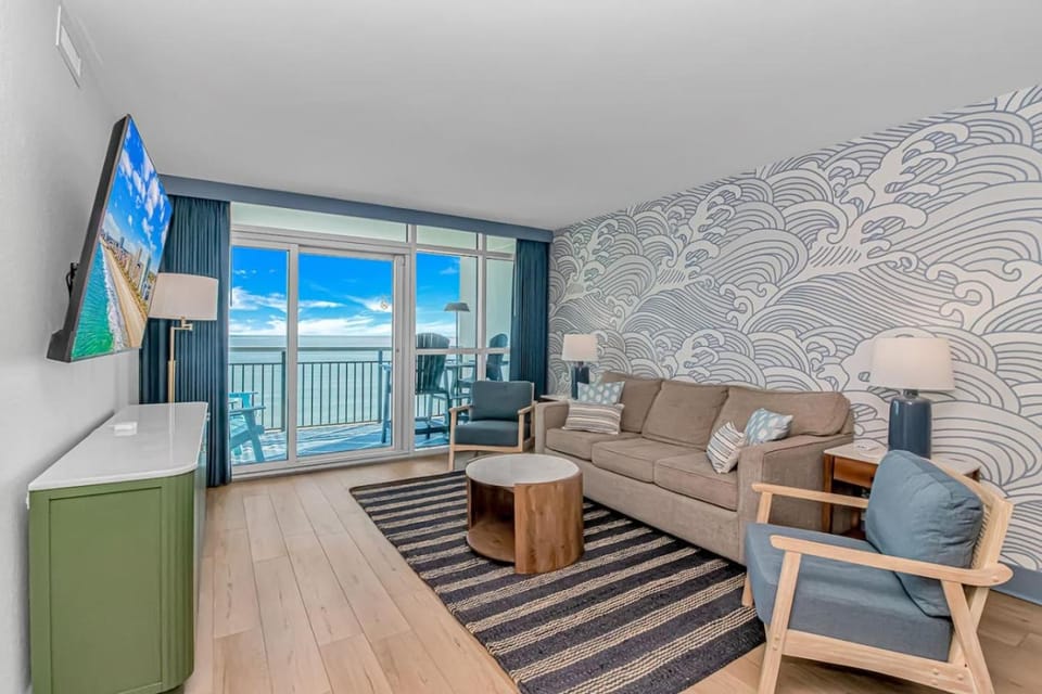 Oceanfront 2BR Retreat 17th Floor Balconies House in Myrtle Beach