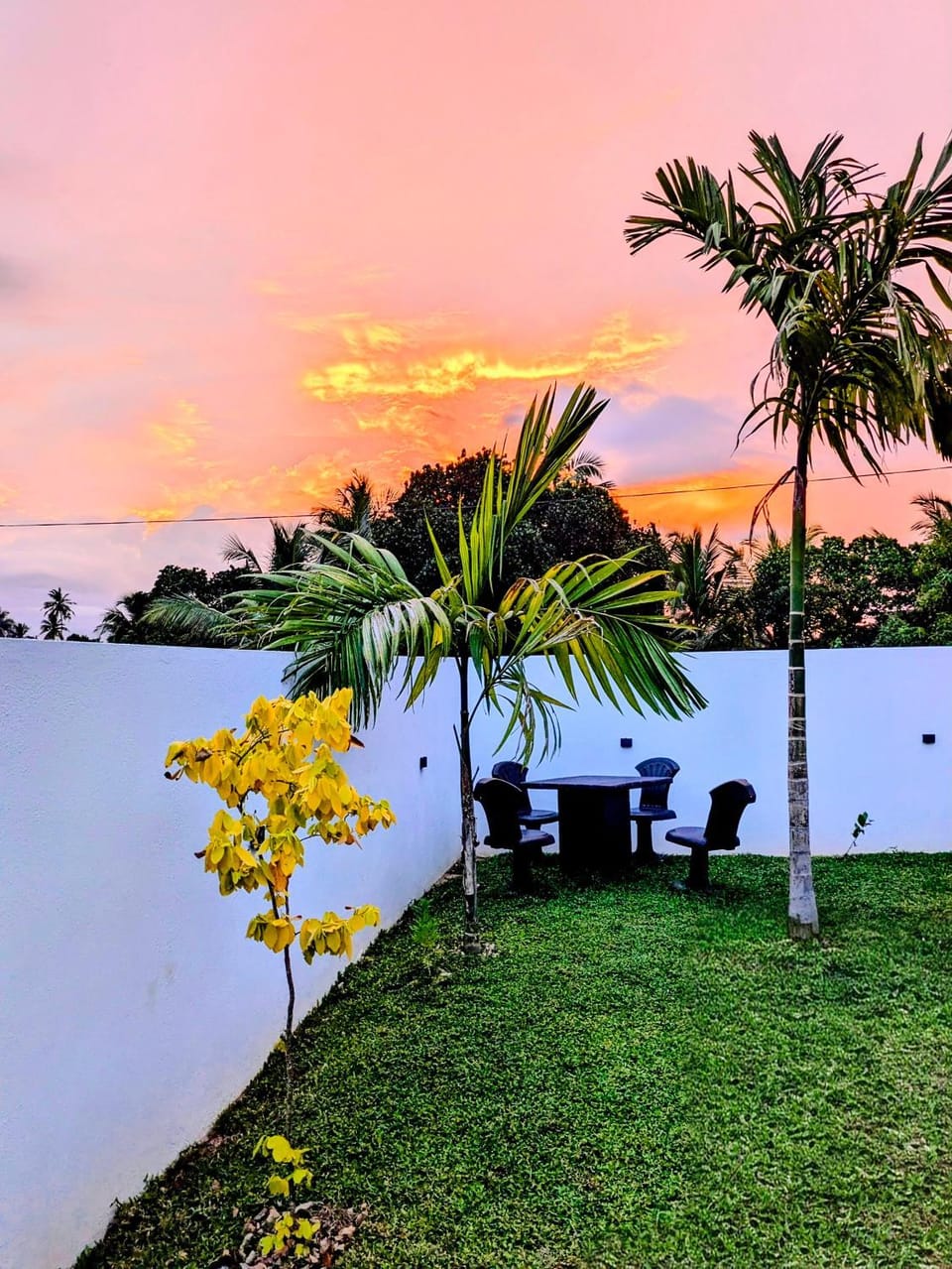 Seating area, Garden view