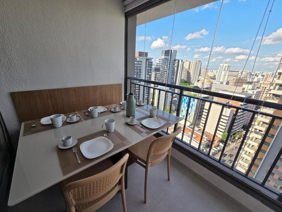 Apartamento Novo com Vista próximo a Av Paulista, Ibirapuera e Metrô Apartment in Sao Paulo City