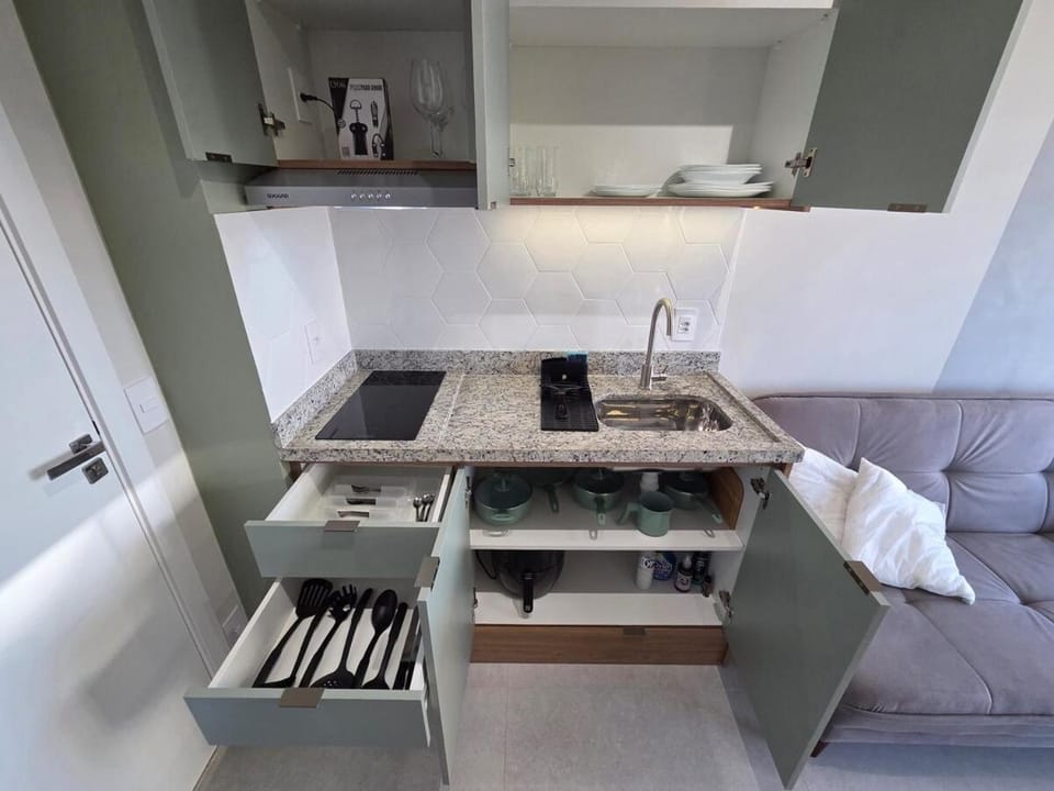 Apartamento Novo com Vista próximo a Av Paulista, Ibirapuera e Metrô Apartment in Sao Paulo City