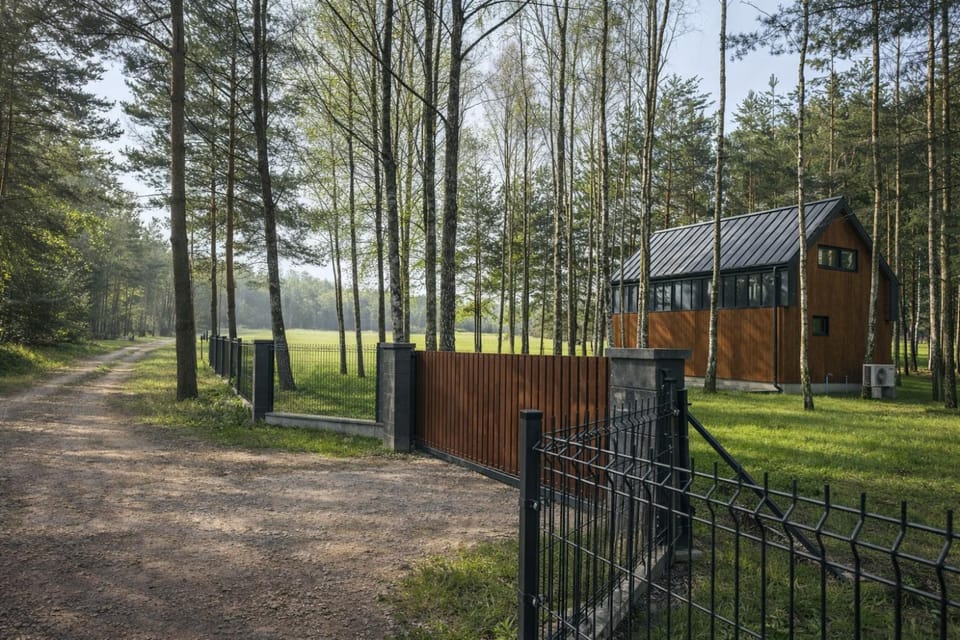 Cieniówka, dom w lesie, Kije House in Greater Poland Voivodeship