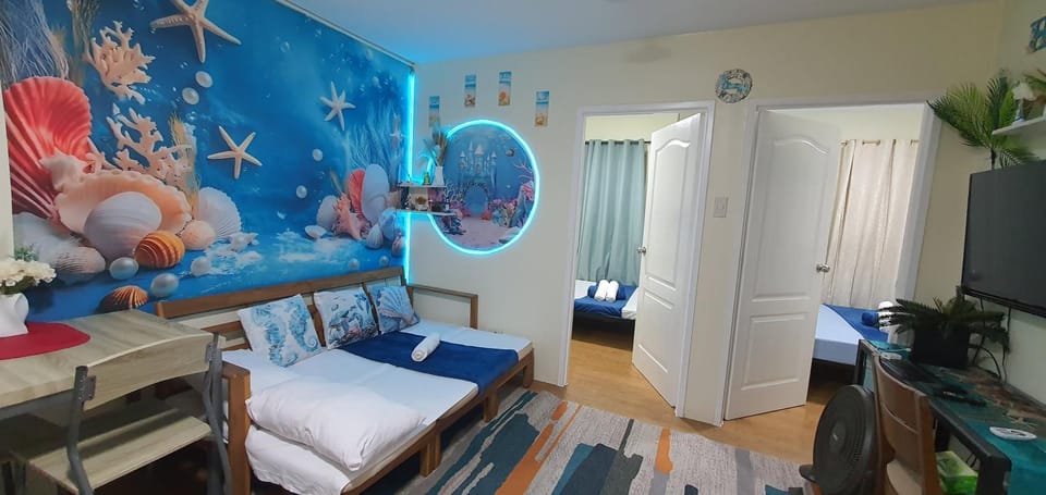 Seascape Homestay-2BR Condotel at Sanremo Oasis-Resort Style Condo in CDM, Cebu PH Apartment in Cebu City