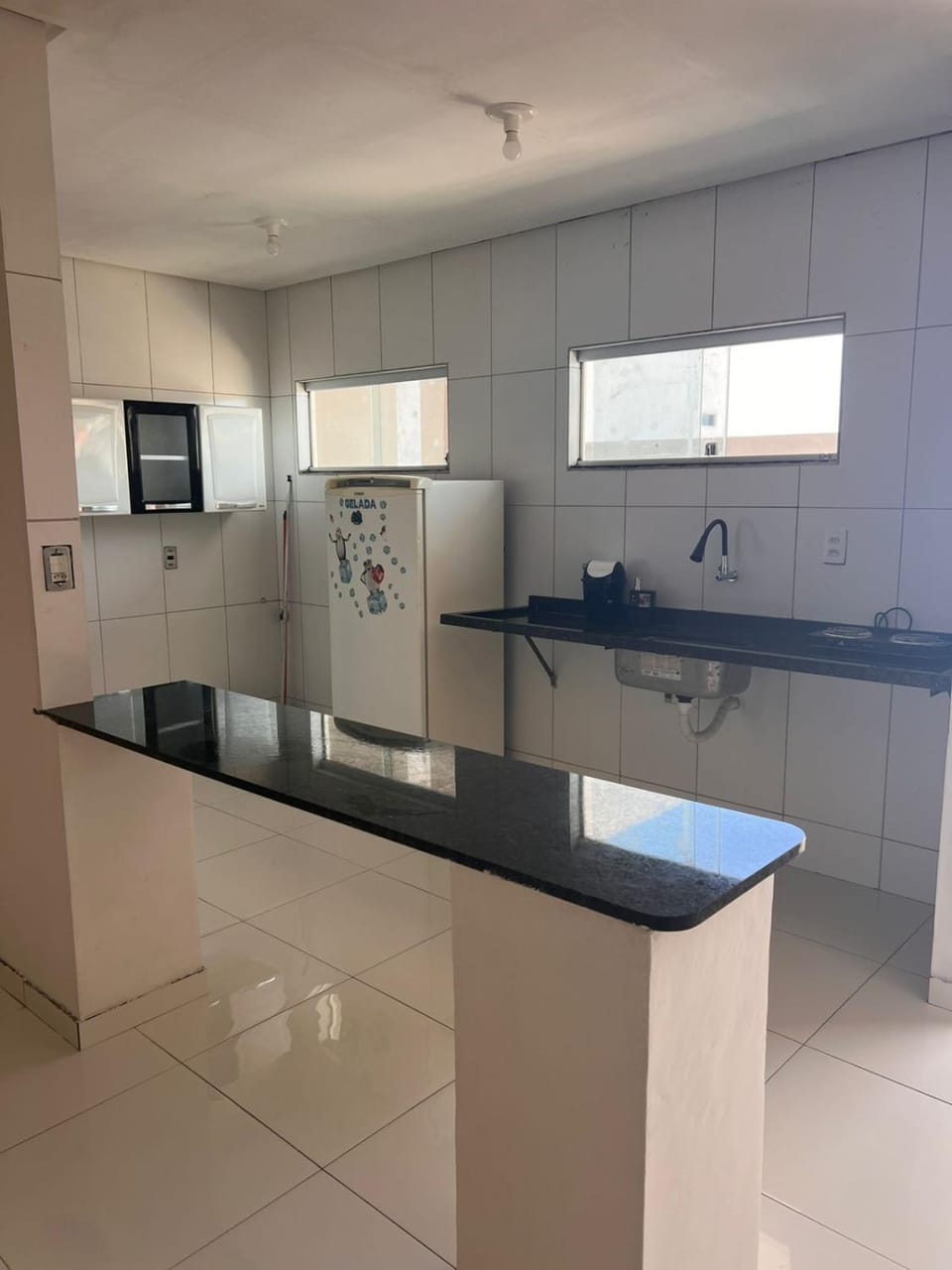 Communal kitchen, locker, minibar