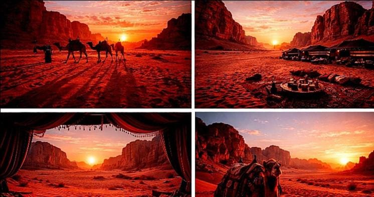 Wadi Rum Abu Khaled Camp Hotel in South District