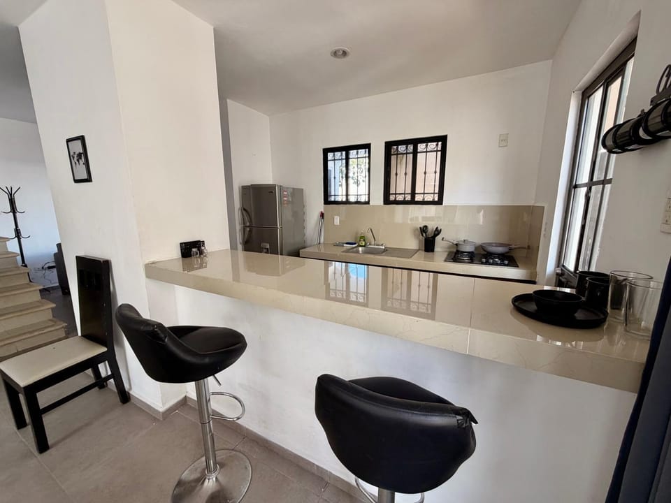 Casa acogedora en Santa Fe para familias o grupos House in Merida
