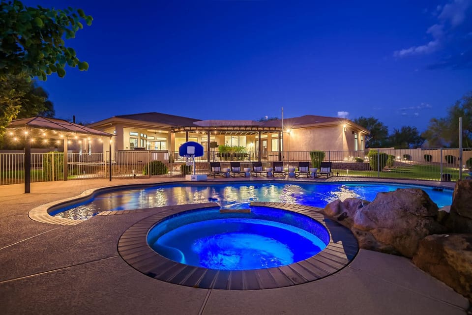 Private Movie Theater Luxury Pool Hot Tub House in Pinnacle Peak
