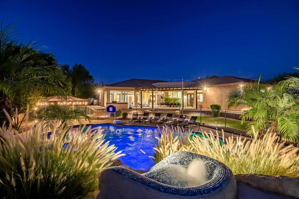 Private Movie Theater Luxury Pool Hot Tub House in Pinnacle Peak