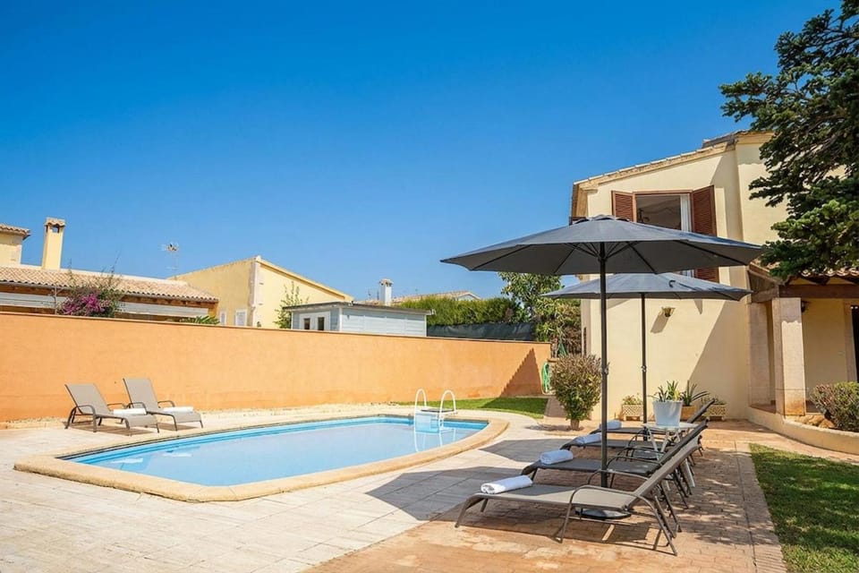 Private Villa with Pool Near Sa Coma Beach Villa in Sa Coma