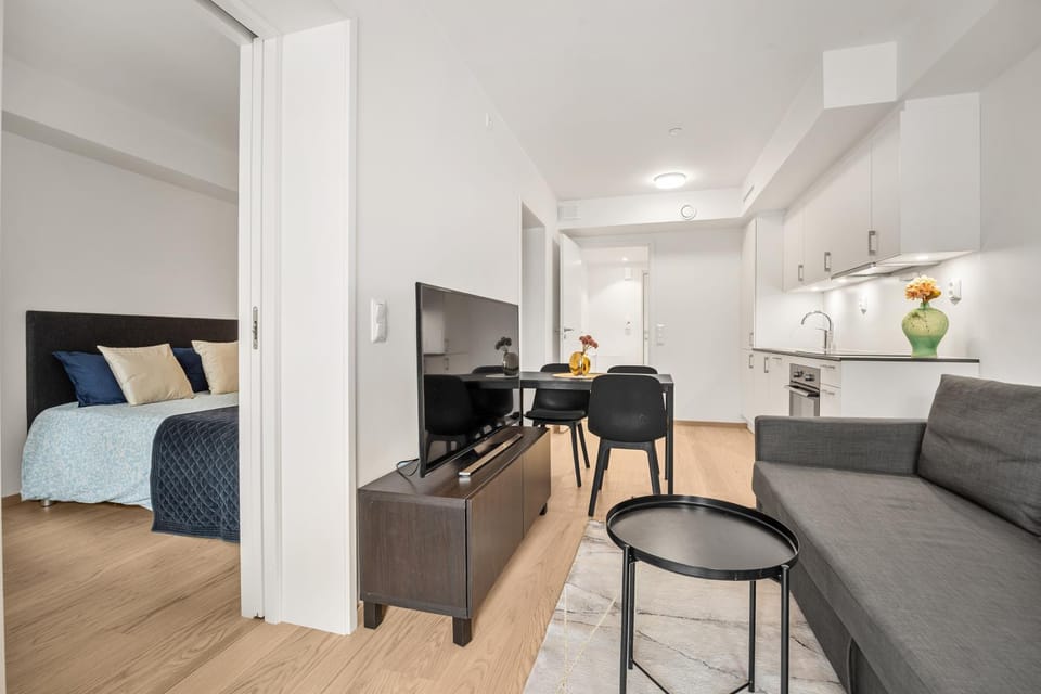 Scandpoint6 Apartment near airport, train and shopping Apartment in Viken, Norway