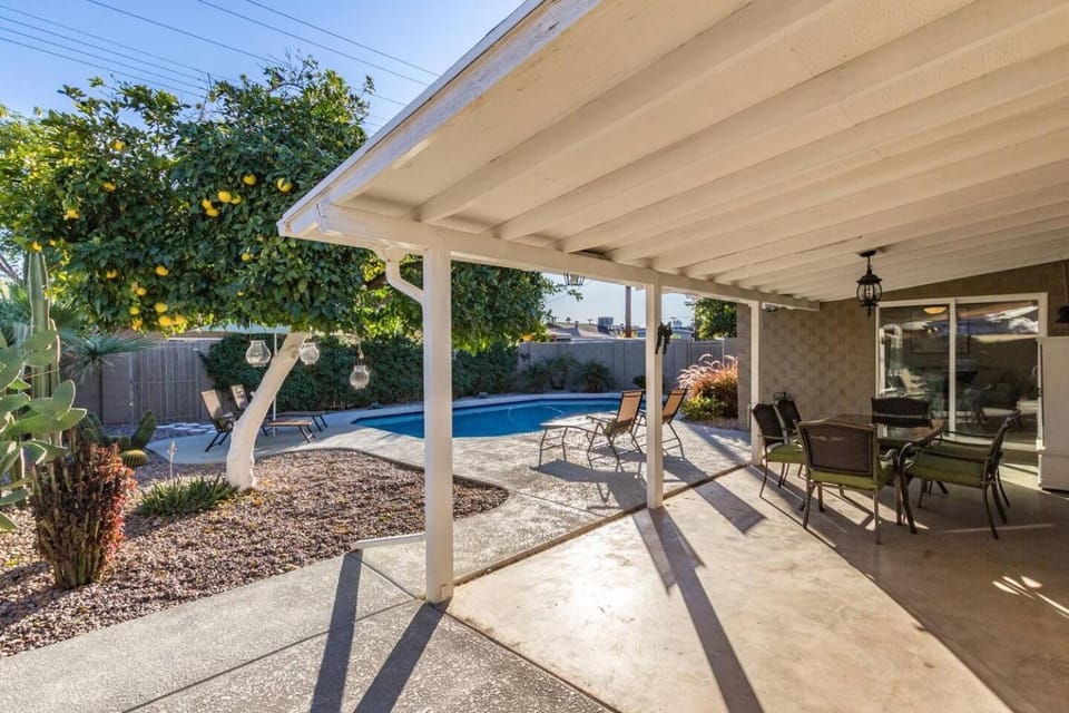 Poolside Scottsdale Oasis near Old Town & Ballparks House in Mesa