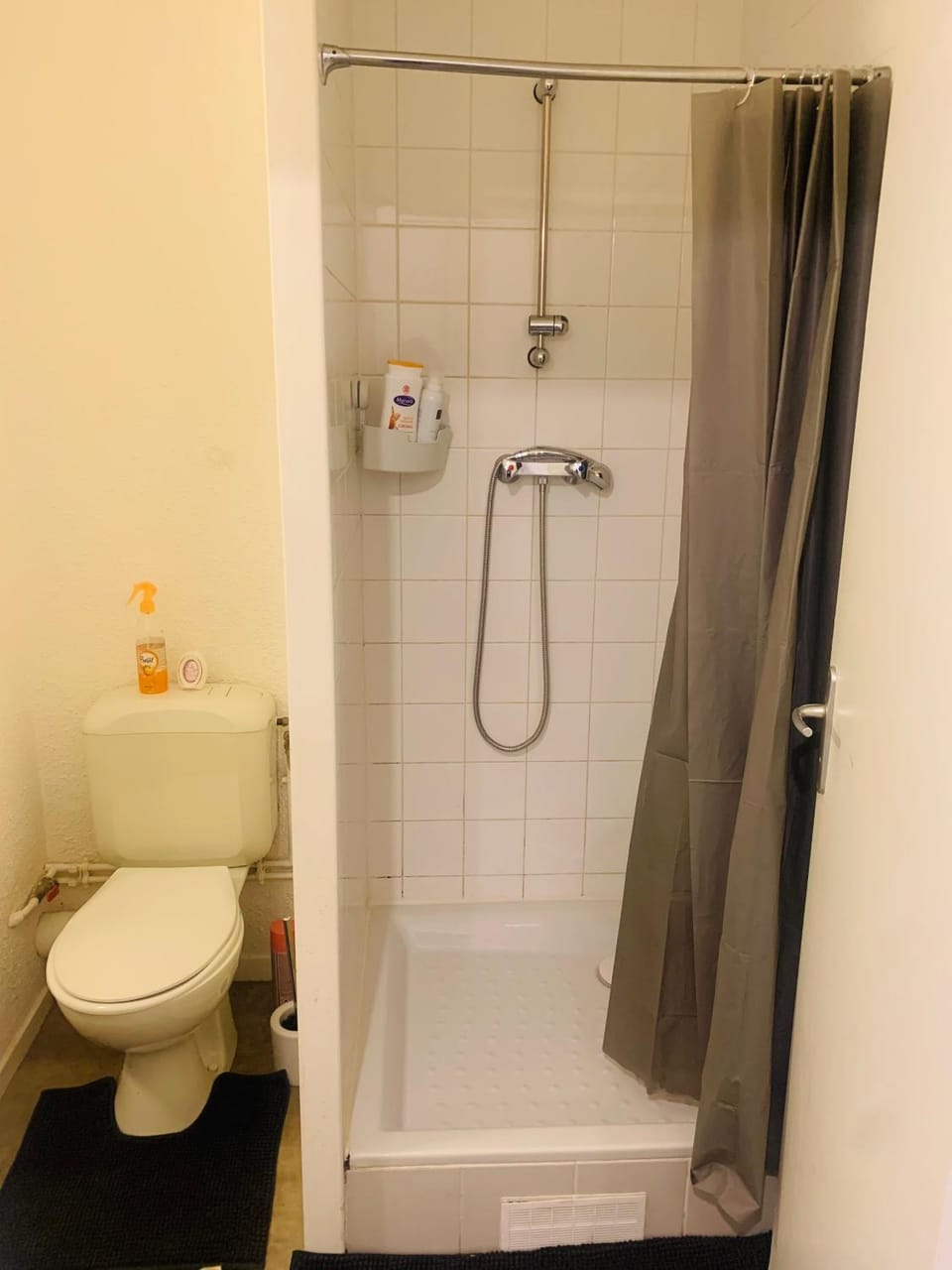 Shower, Toilet, Bathroom, towels