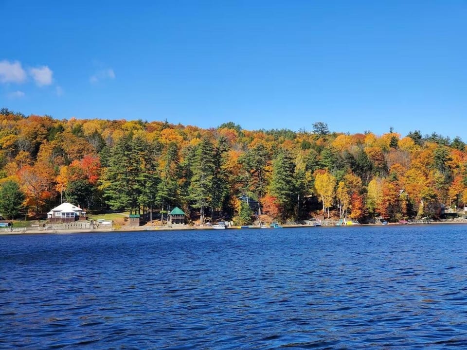 Yellow Pine Lake House ADK Schroon Private Beach House in Capital District, NY, USA