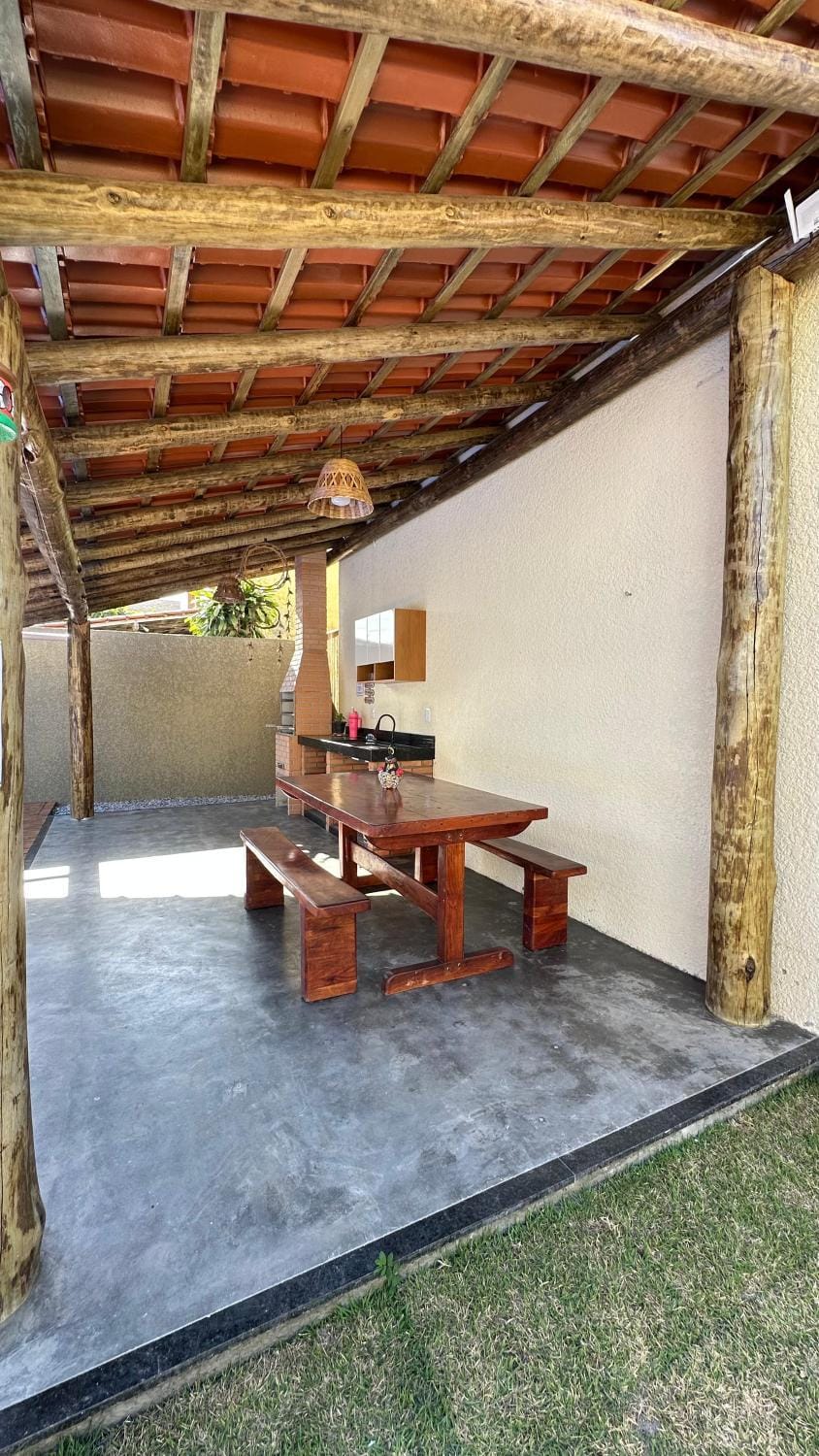 Duplex 2 Suites Pool Barbecue Air Apartment in State of Bahia