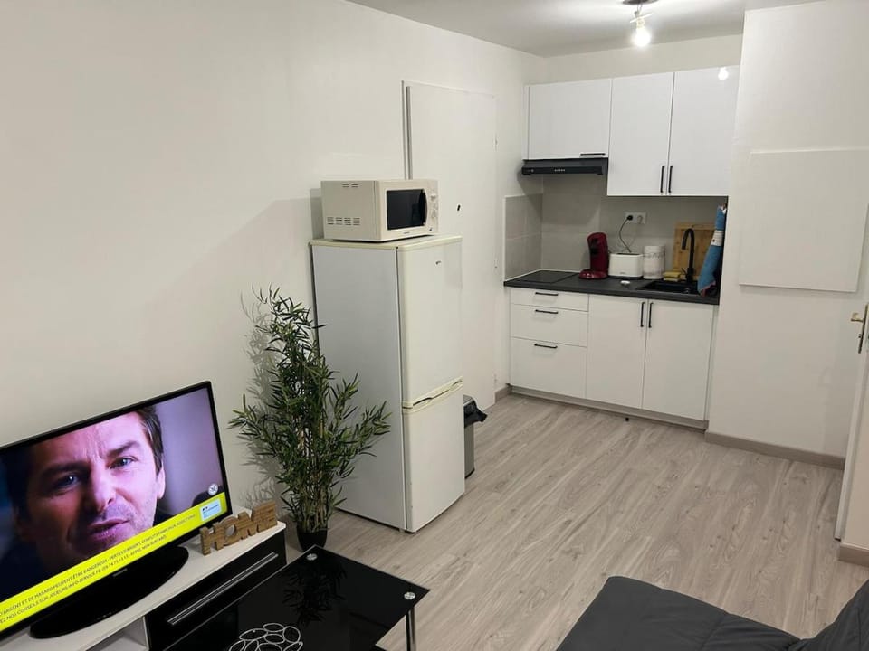 New apartment HD video projector Home theater Apartment in Saint-Denis, France