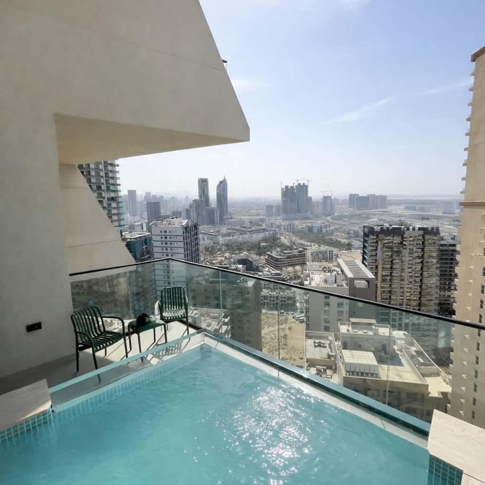 Binghatti Royale Luxe 1BR W Private Pool Parking Apartment in Dubai