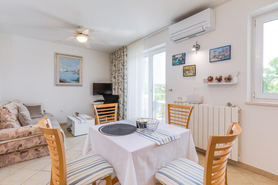 Living room, air conditioner