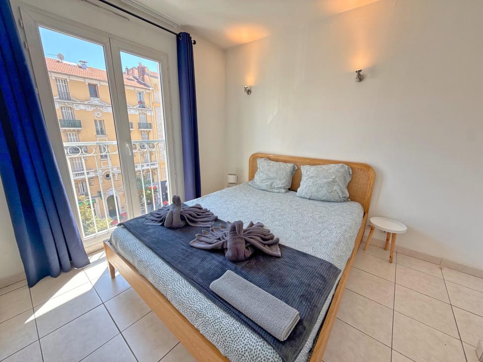 4-person apartment - Air conditioning and Pool Apartment in Nice
