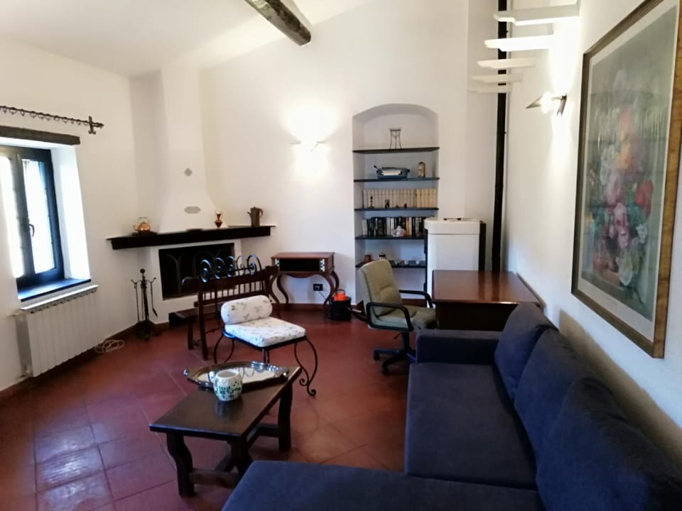 Living room, Lounge or bar, Seating area, fireplace