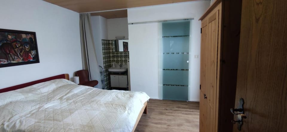 Bed, Photo of the whole room, Bedroom, wardrobe