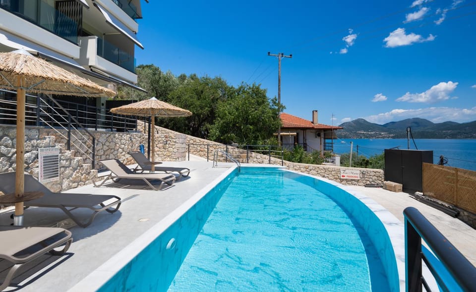 Poseidon Sea View Apartments - Ocean, River Apartment in Lefkada, Lefkada Municipality, Greece