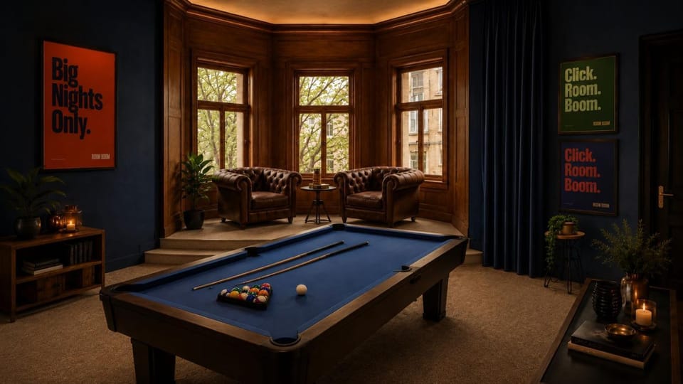 besto residence Kino-Billard-Poker-Kicker Villa in Albstadt