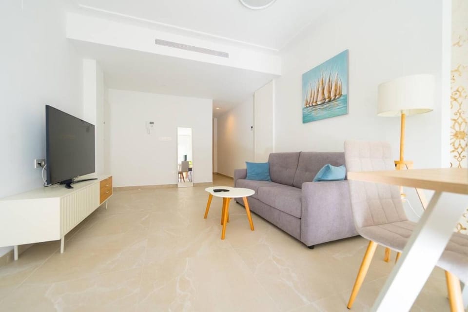 Bathroom, Living room, Seating area
