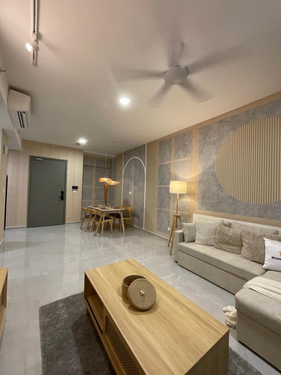 Earthy 2BR @ Agile BB | Wi-Fi + Netflix Apartment in Federal Territory of Kuala Lumpur