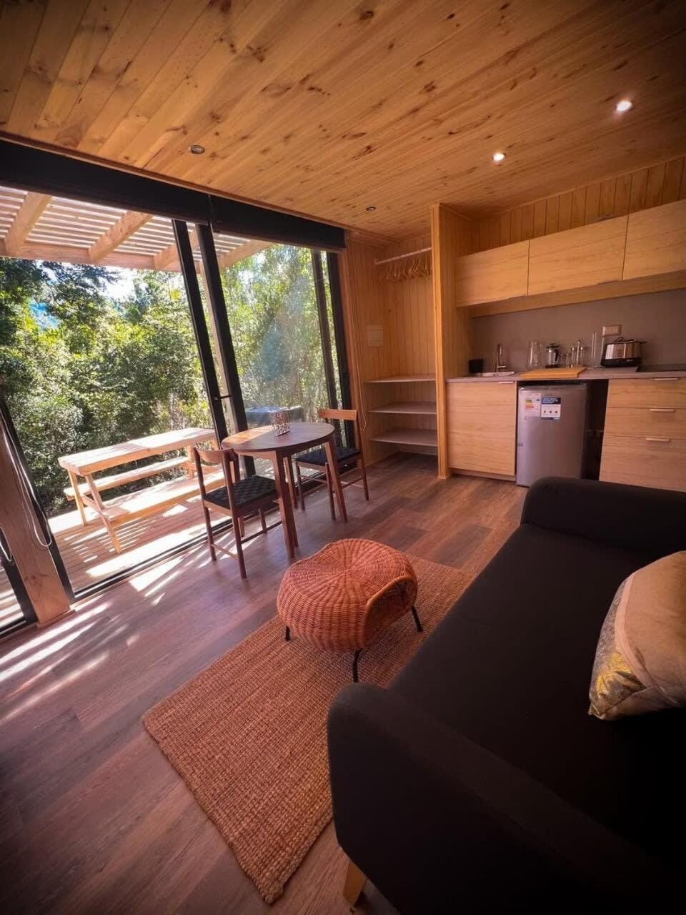 Outscape Cabana en Lago Chapo con Hot Tub House in Los Lagos, Chile