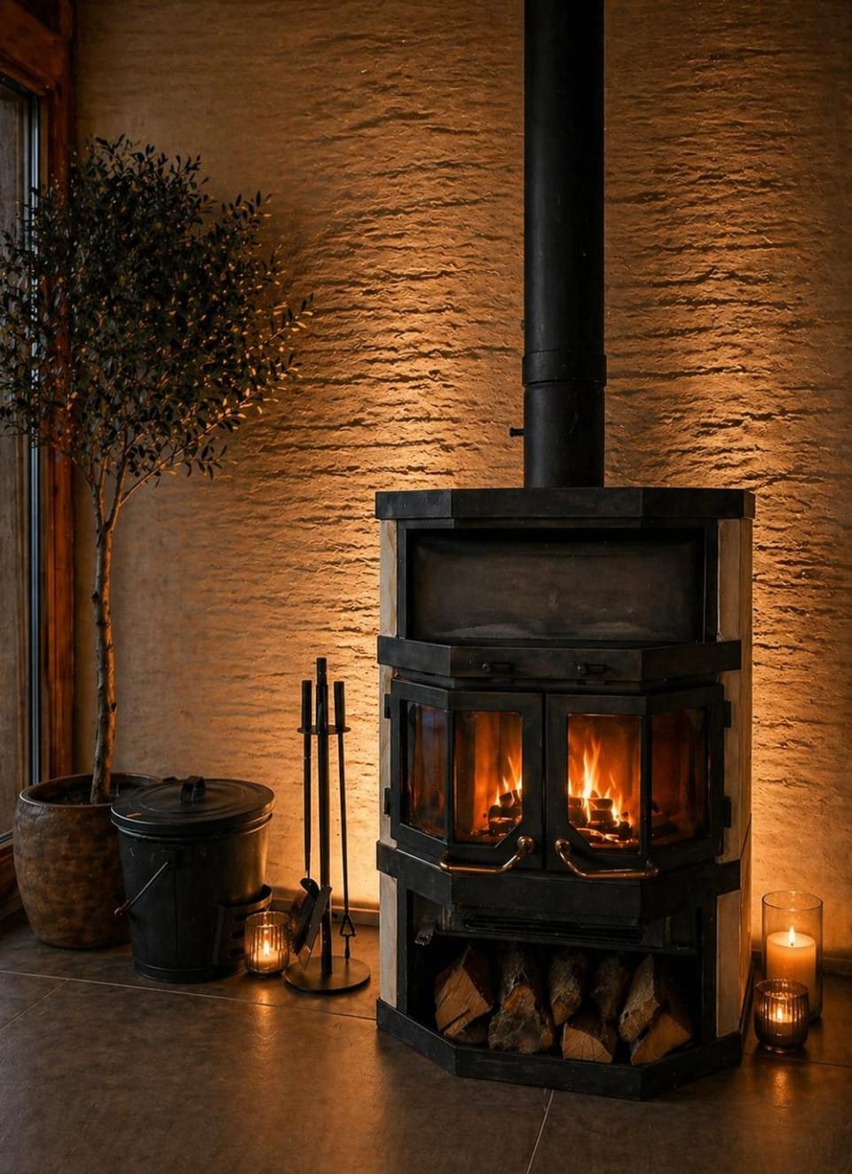 fireplace