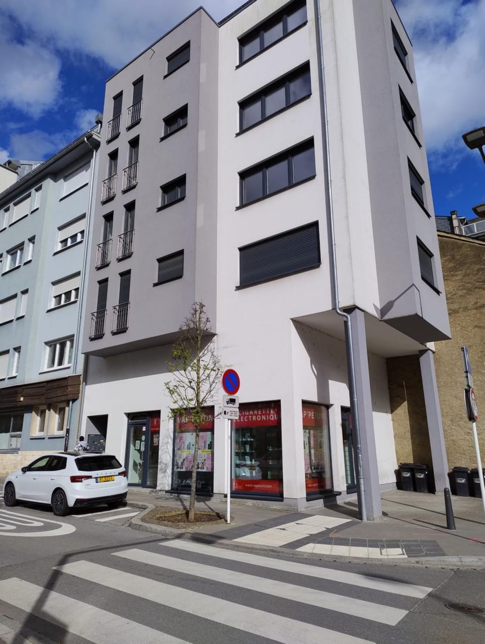 Elegant Living Room at Luxembourg Gare Bed and Breakfast in Luxembourg