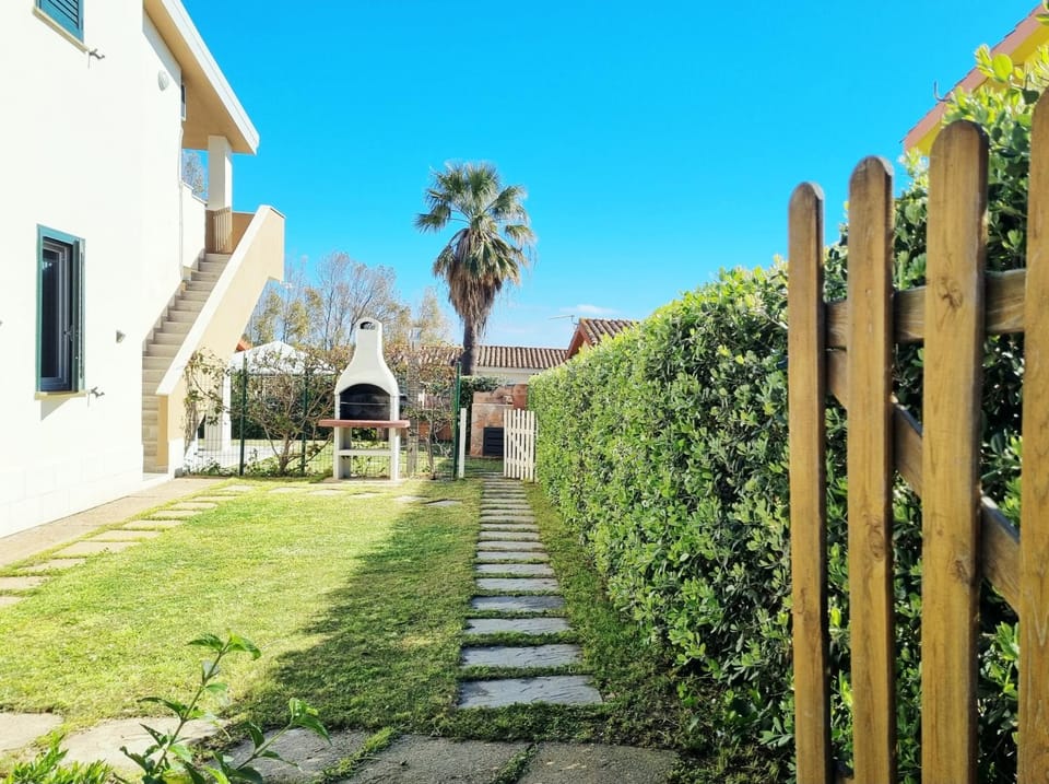 Property building, Garden view
