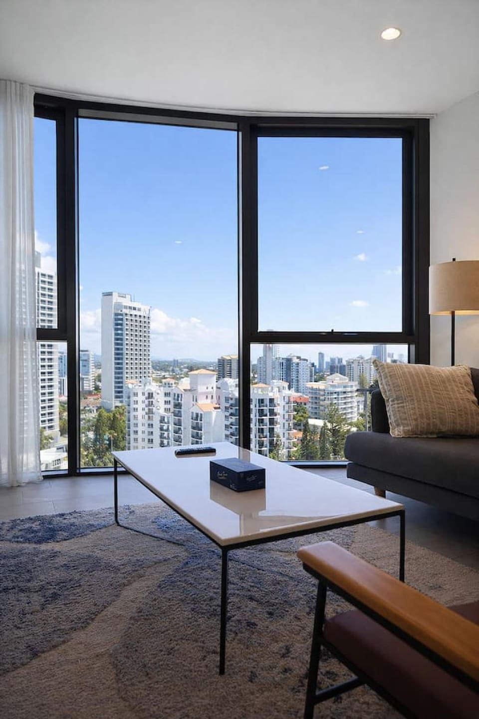 Modern 2BR Coastal Stay in Broadbeach with Pool Apartment in Surfers Paradise