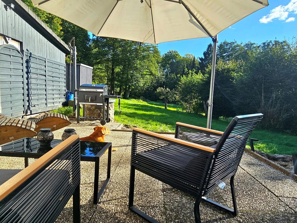 Spring, Natural landscape, Garden, Seating area, Garden view
